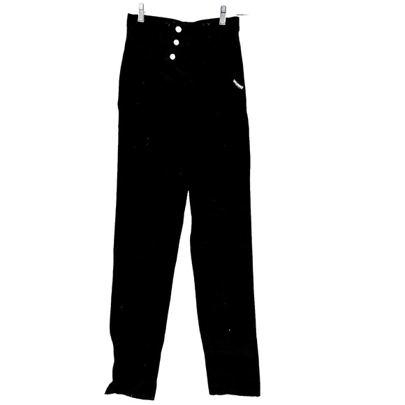Vintage Rough Rider Bareback Jeans Women's 3/4 Black Western Landman Yellowstone - Picture 1 of 9